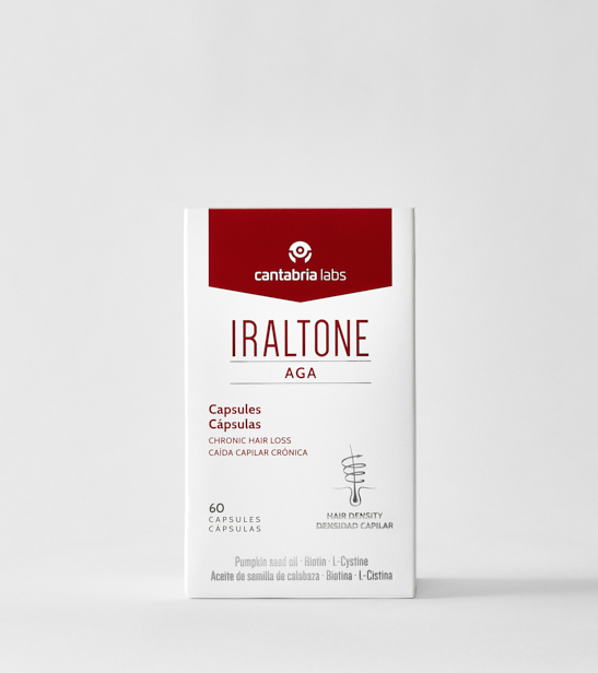 Iraltone AGA - Manejo de la Pérdida Capilar - Fortalecimiento de la Fibra Capilar - Mantenimiento de la Densidad Capilar - 1