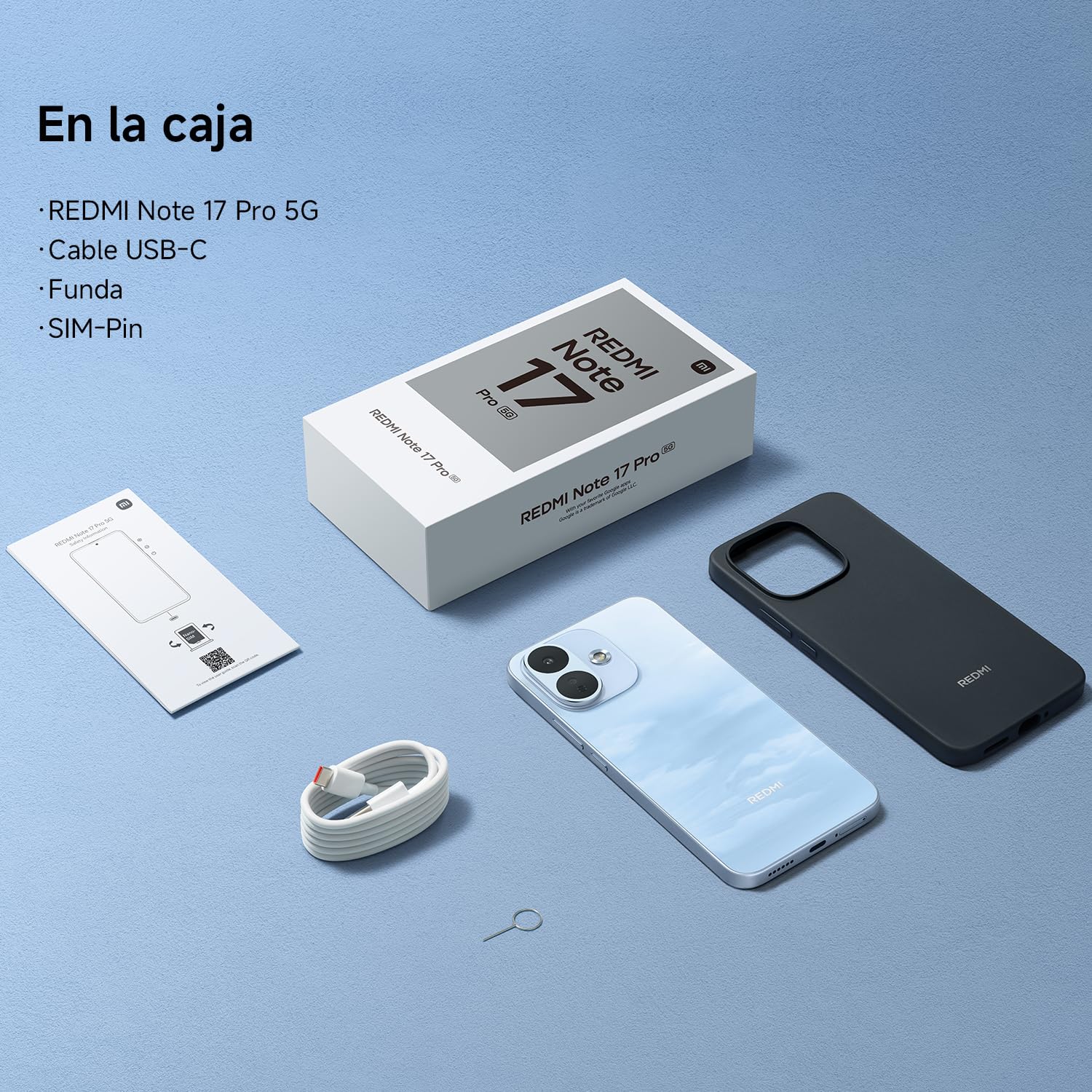 Móvil Xiaomi REDMI Note 17 Pro 5G NFC  6.83" AMOLED 1.5K 120Hz 50MP OIS 8340mAh -  256 GB + 6 GB RAM y 512GB+8 GB RAM  Versión ES  (Cargador no Incluido ) - 1