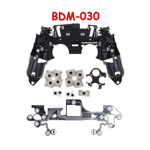 1Set Replacement Middle Frame Bracket+Conductive Film+Conductive Rubber Pad For PS5 DualSense V1 V2 V3 BDM-010 020 030