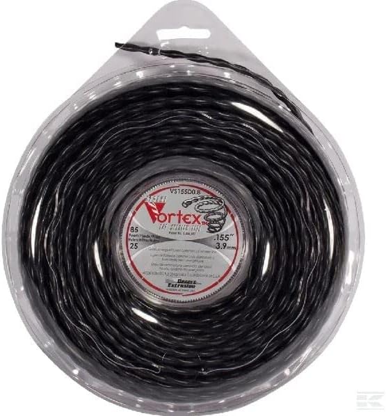 Hilo trenzado de nylon para desbrozadora 4,3mm | Vortex Original | Rollo 21 metros - 1
