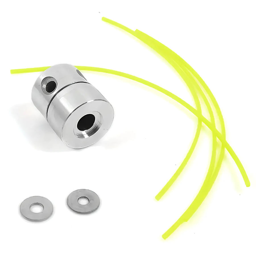Cabezal universal desbrozadora de aluminio multihilos con tornillo lateral Maxfer - 1