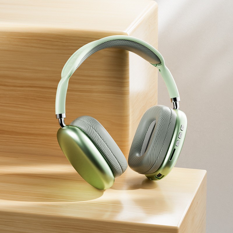 Auriculares inalámbricos Bluetooth P9 Pro Max para Apple, con graves potentes y diseño over-ear - 1