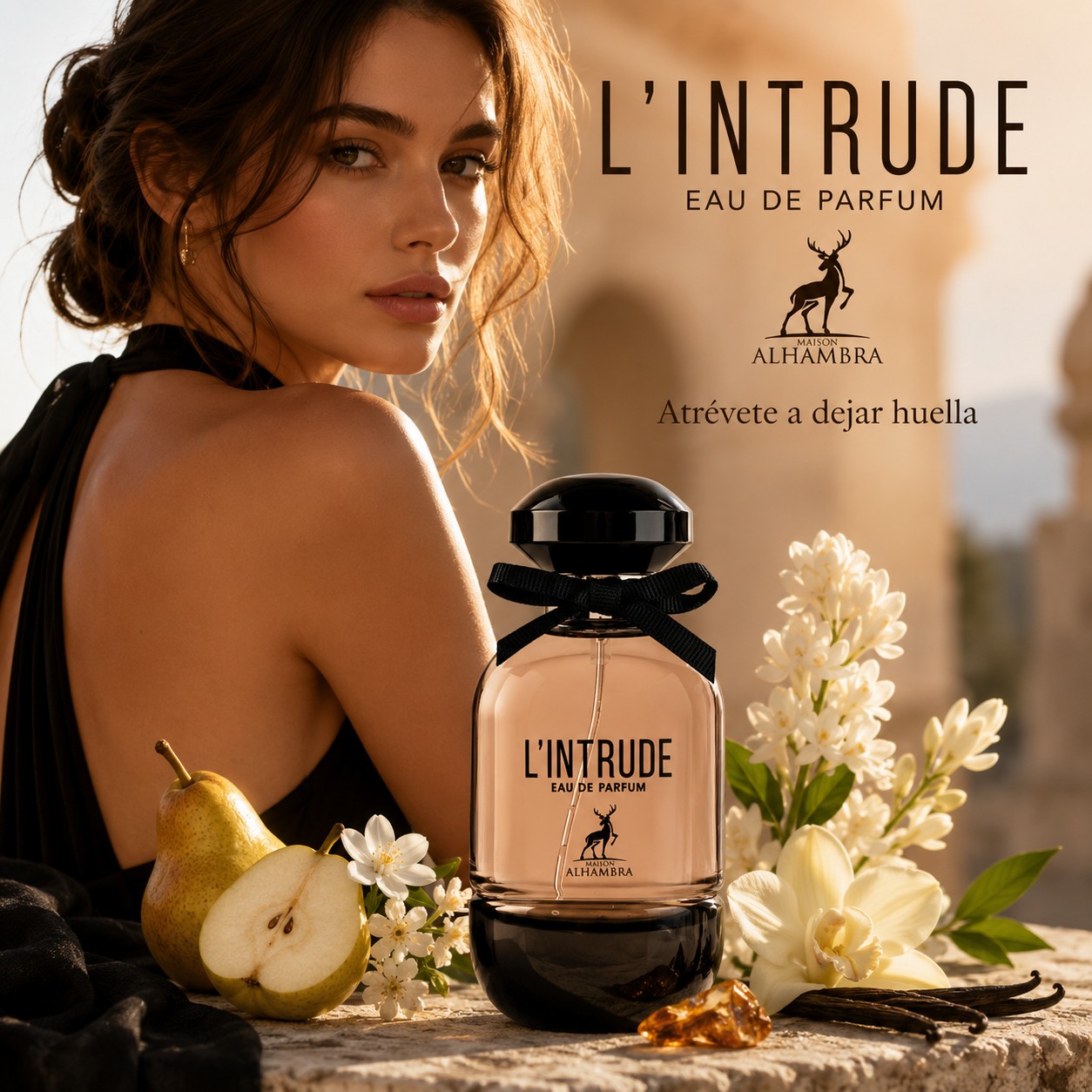 Maison Alhambra Intrude EDP 100 ml Perfume Mujer Floral Dulce (L'Intrude L’Interdit ) — oferta en Miravia