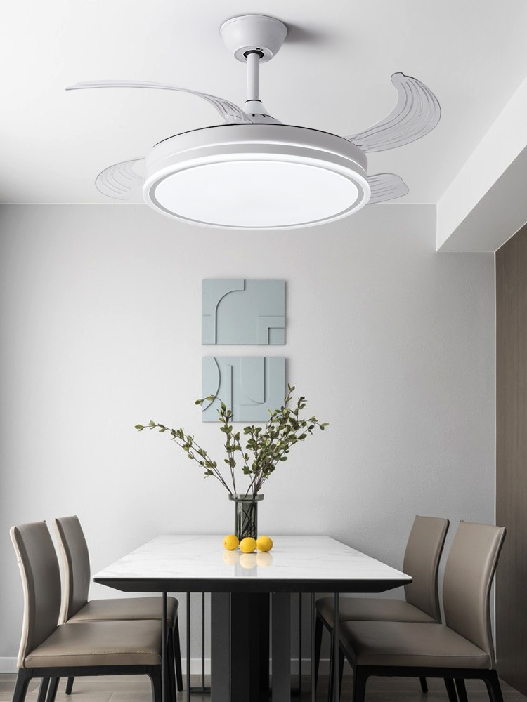 Cecodadi-Ventilador de Techo con Motor DC con Aspas Desplegables y Luz Led 96 W - Ahorro de Energía y Modo Invierno - 1