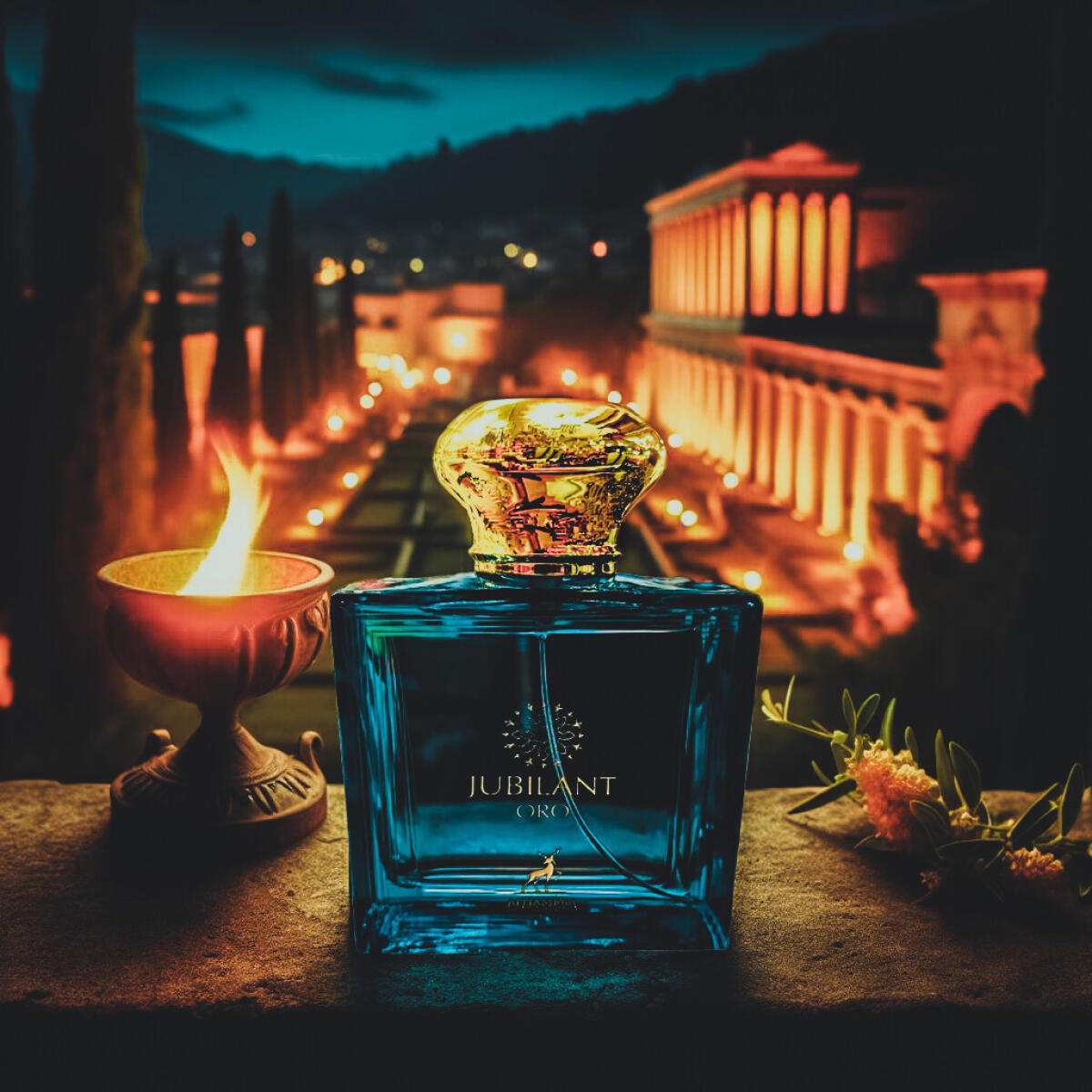 Maison Alhambra Jubilant Oro para Hombre 100ml | Fragancia Intensa, Duradera y Sofisticada - 1