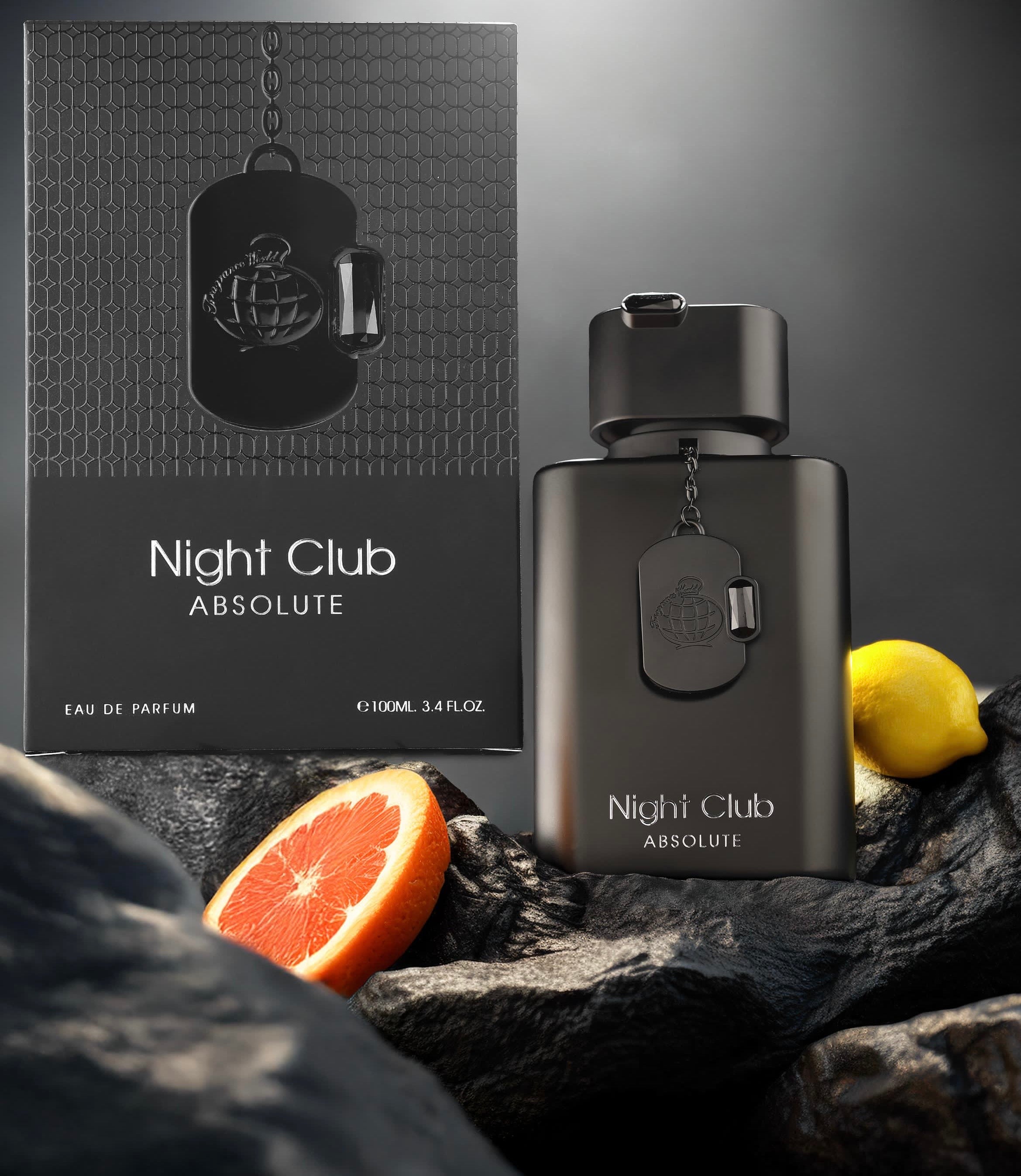 Fragrance World Night Club Absolute Perfume Unisex 100 ml – Dulce, Oriental, Larga Duración, Ideal para Fiesta y Regalo - 1