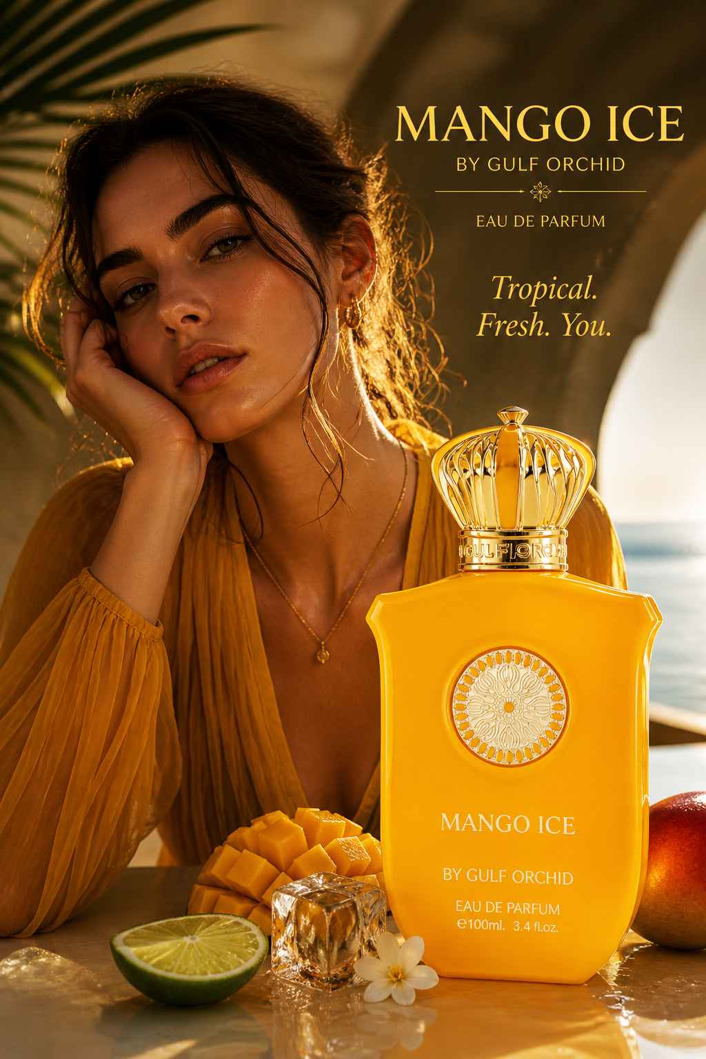 Mango Ice Gulf Orchid EDP 100 ml · Mango fresco tropical · para verano — oferta en Miravia