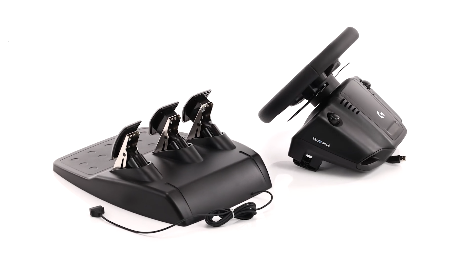 Logitech G923 TRUEFORCE - Volante para PS5/PS4/PC - 1