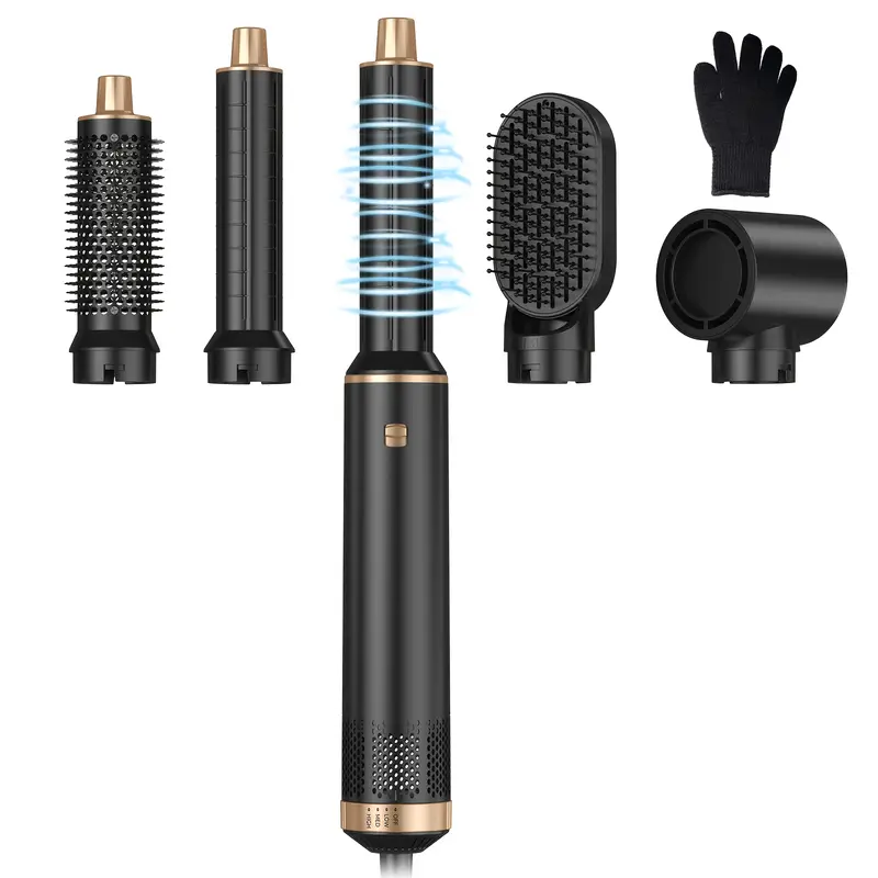 Cepillo Secador de Pelo 5 en 1, Moldeador de Pelo, Automático de Rizado de Aire, Hair Styler, Dar Volumen, Doblar, Suavizar, Secar el Cabello - 1