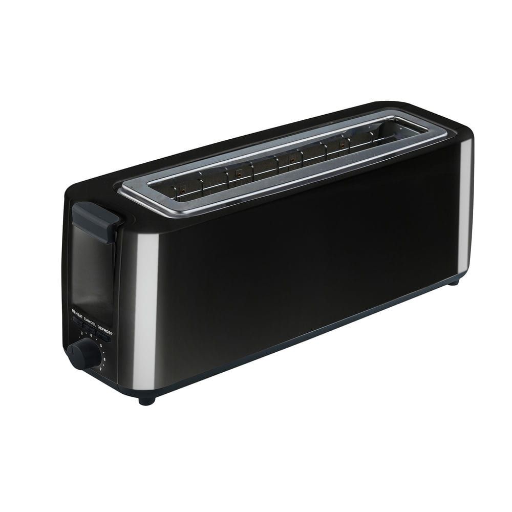 Tostadora Küken 900W – Ranura Grande Negra - 1