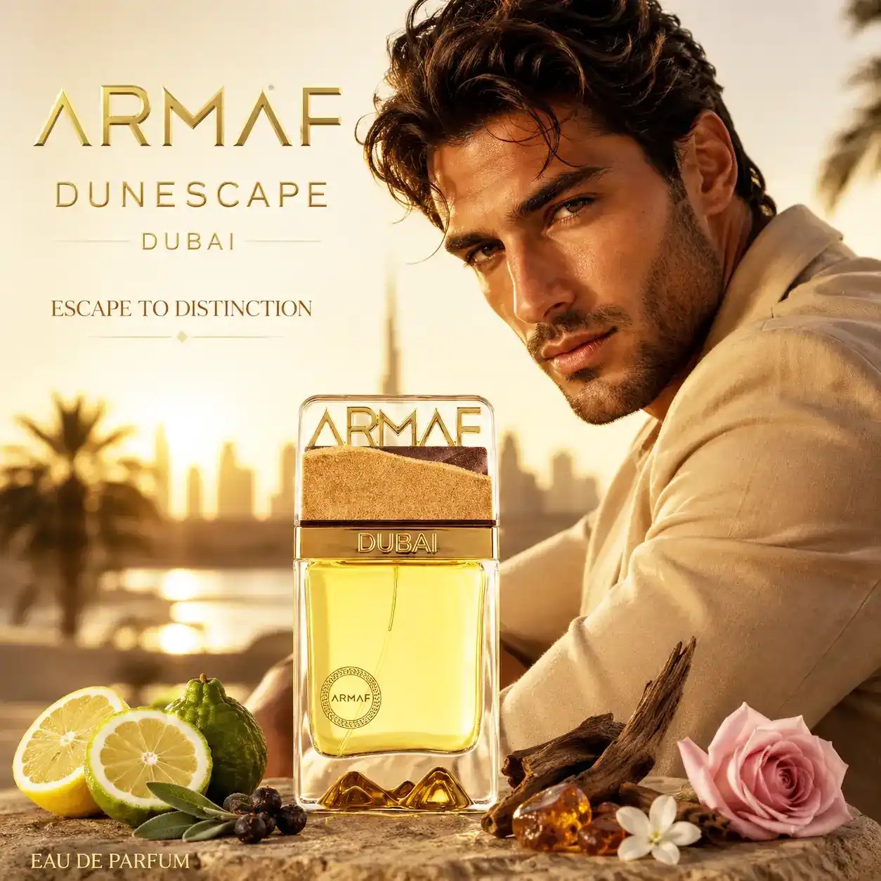 Armaf Dunescape 100 ml Eau de Parfum | Perfume Unisex Fresco, Cítrico y Elegante — oferta en Miravia