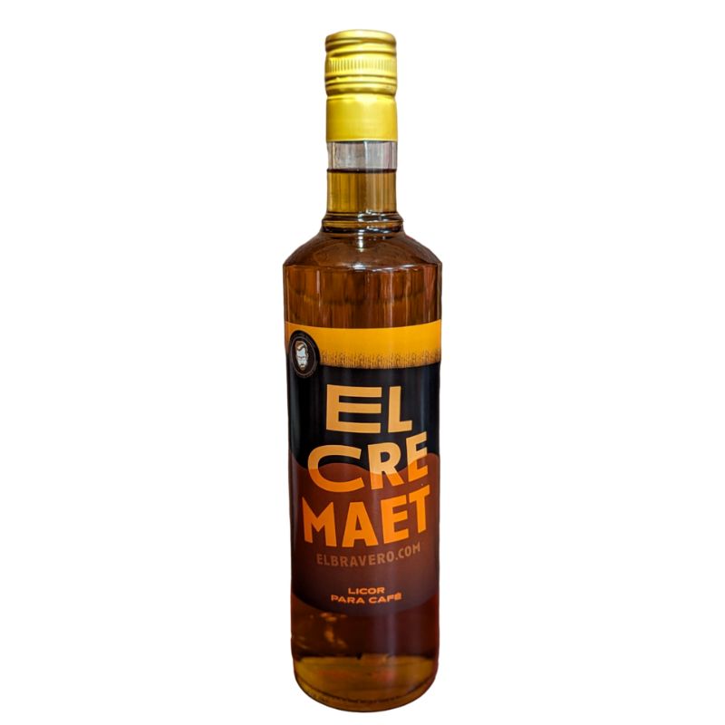 Cremaet Licor de Ron Carajillo "EL BRAVERO" - 1