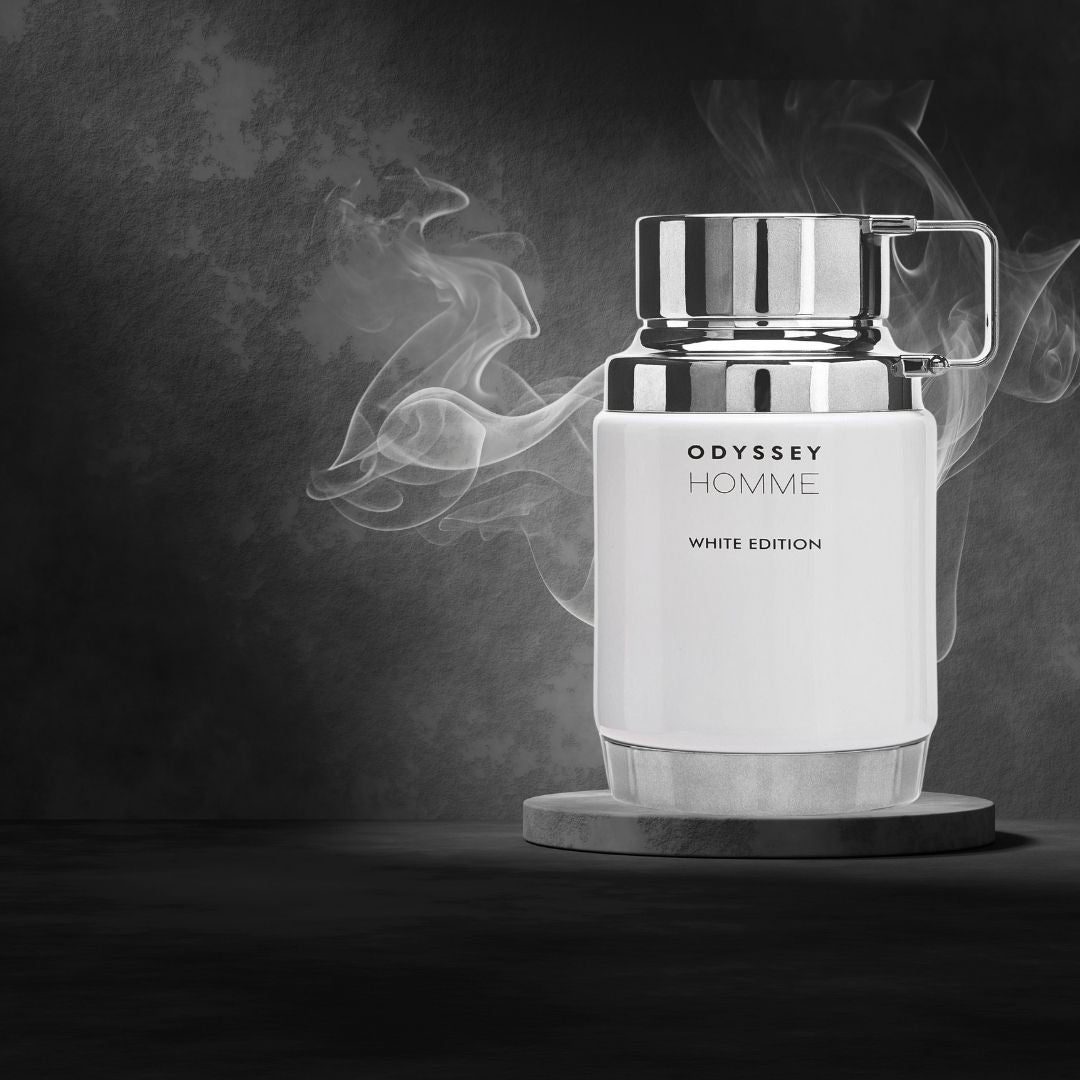 Armaf Odyssey Homme White Edition Perfume para Hombre 100 ml – Aroma Fresco y Amaderado, Larga Duración, 100% Original, Ideal para Uso Diario - 1