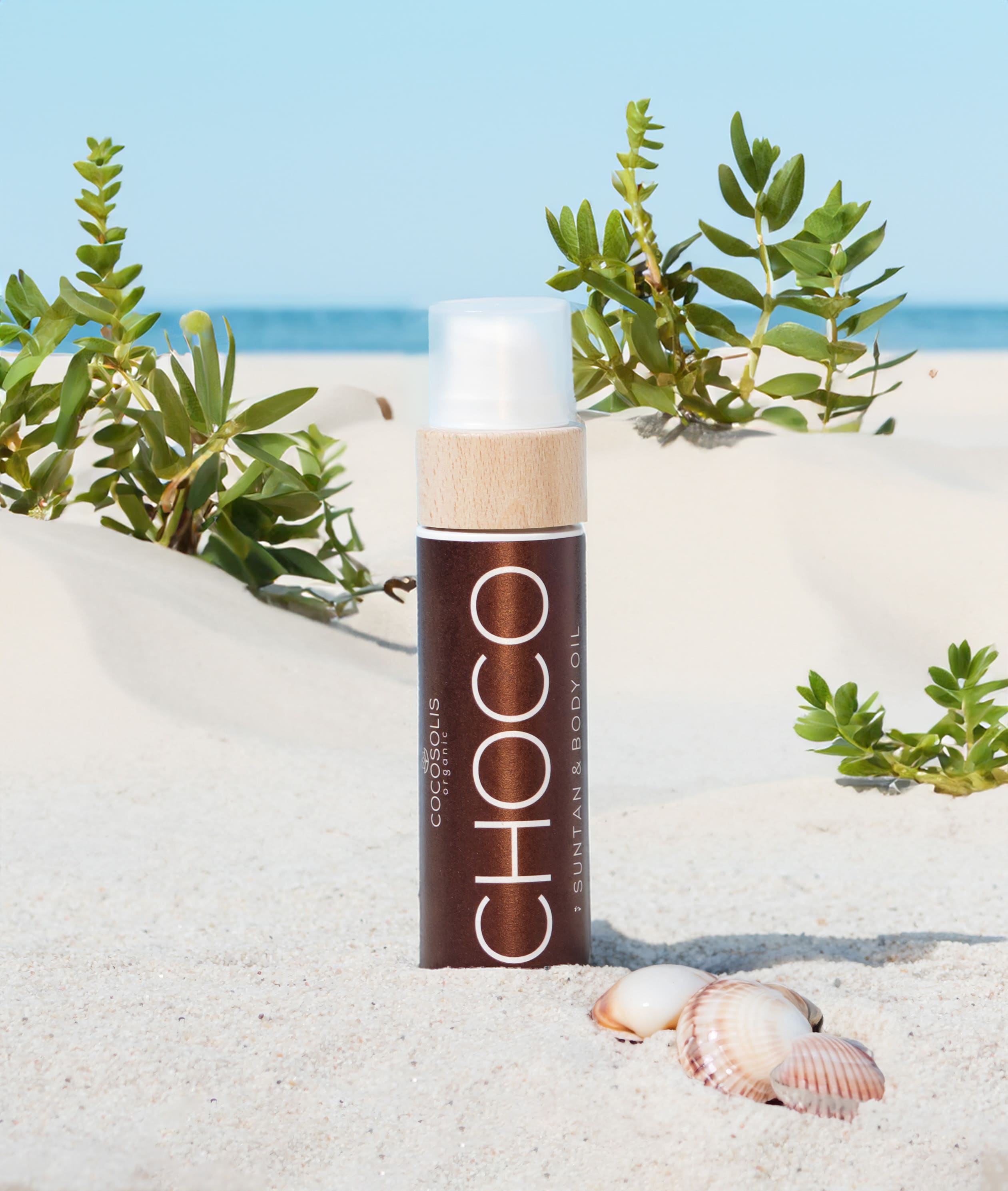 COCOSOLIS CHOCO Suntan & Bodoy Oil 200 ml - 1