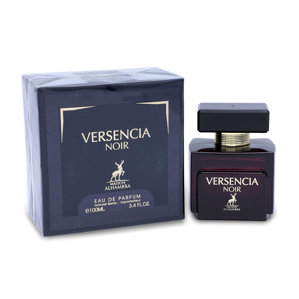 Jubilant Noir Eau de Parfum 100 ml de Maison Alhambra | Inspirado en Crystal Noir de Versace | Perfume Árabe Femenino de Larga Duración - 1