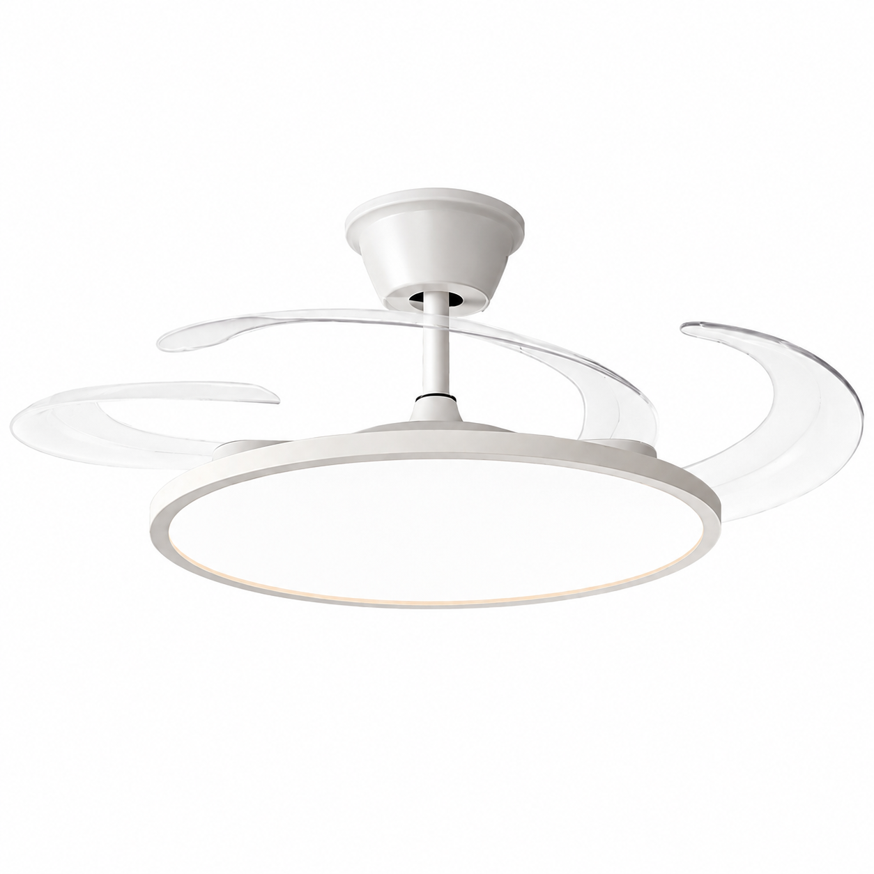 Ventilador de techo LED ultradelgado 42'' con luz regulable, 3 colores, ahorro de energía, silencioso para sala o… — oferta en Miravia