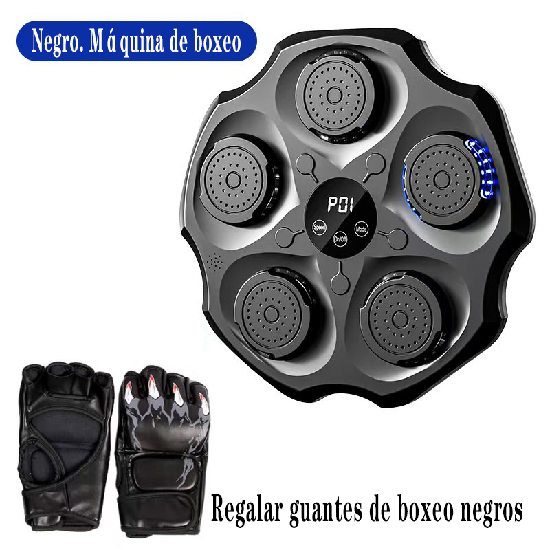 Máquina de boxeo de música inteligente, bolsa de arena de objetivo de pared, entrenamiento de reacción de agilidad relajante - 1