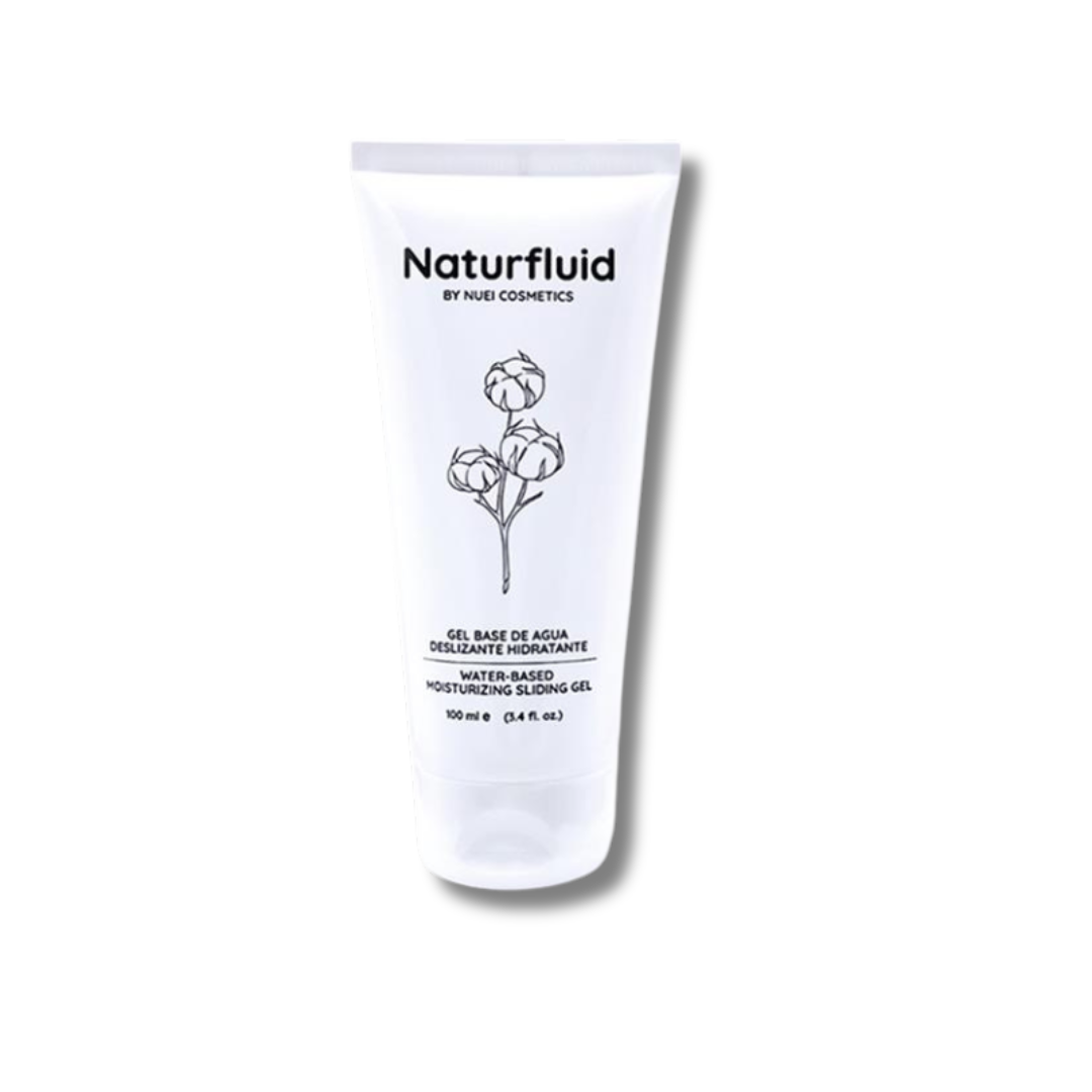 Lubricante sexual a base de agua de Nuei NATURFLUID contiene 100 ml. Textura Flujo Natural. - 1