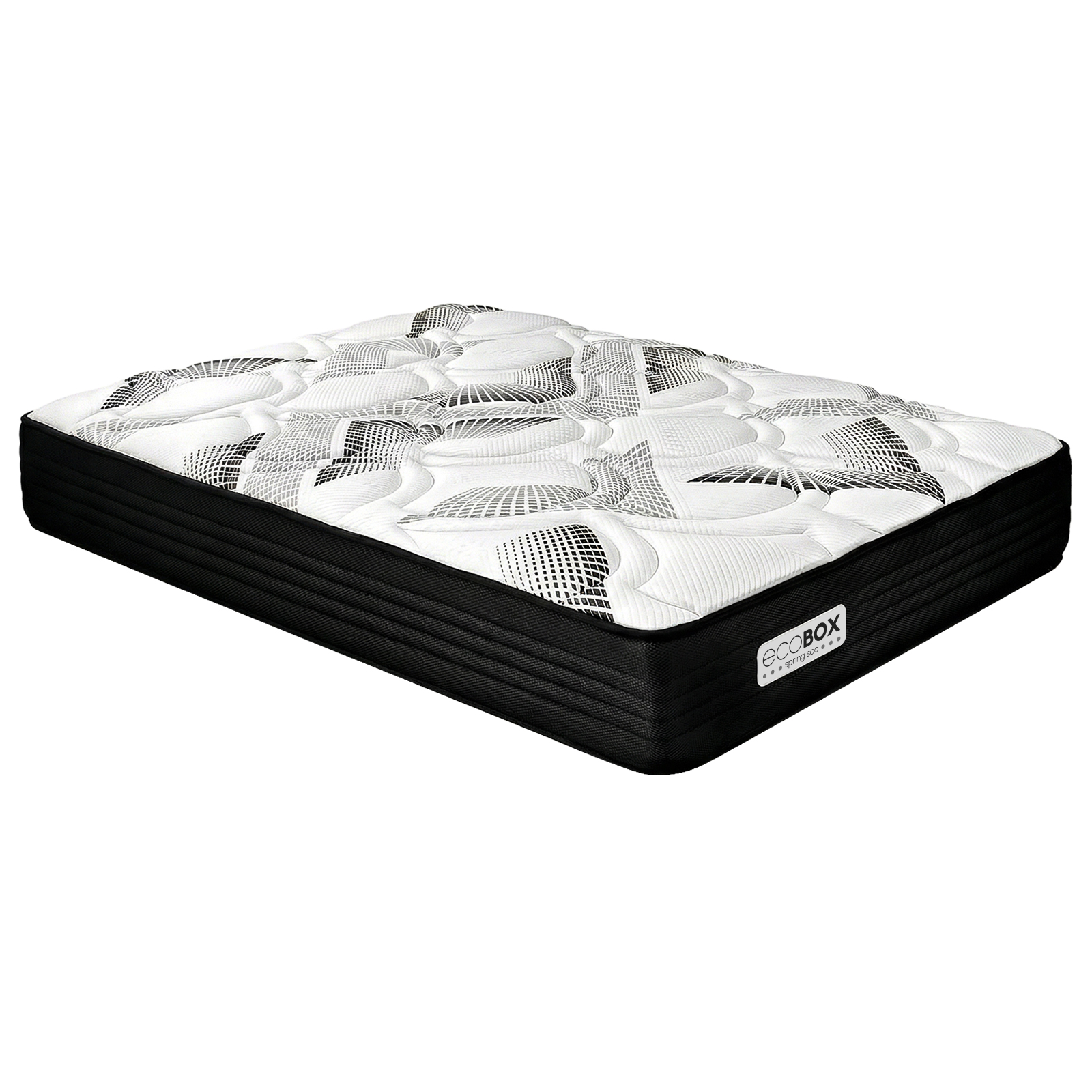 Colchón Muelles Ensacados + Viscoelástica Eco Box Firmeza Media - 1