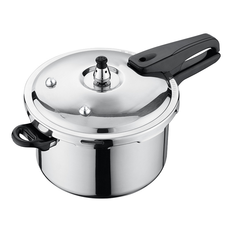 Olla a Presión de Acero Inoxidable de 5L Food Grade, Non-Stick, Compatible con Olla de Inducción de Gas Universal, A Prueba de Explosiones, para Sopa, Arroz, Gachas, Utensilios de Cocina - 1