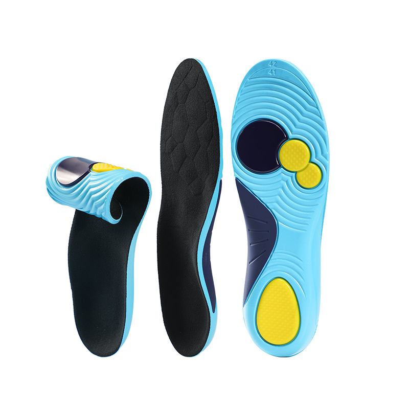 Plantillas ortopédicas de gel para soporte de arco, plantillas deportivas para hombres y mujeres, talla 35-48 - 1