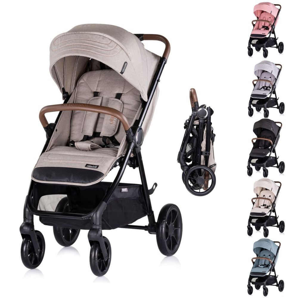 CHIPOLINO Silla de paseo con cubrepiés ULTERA hasta 22 kg de Chipolino - 1