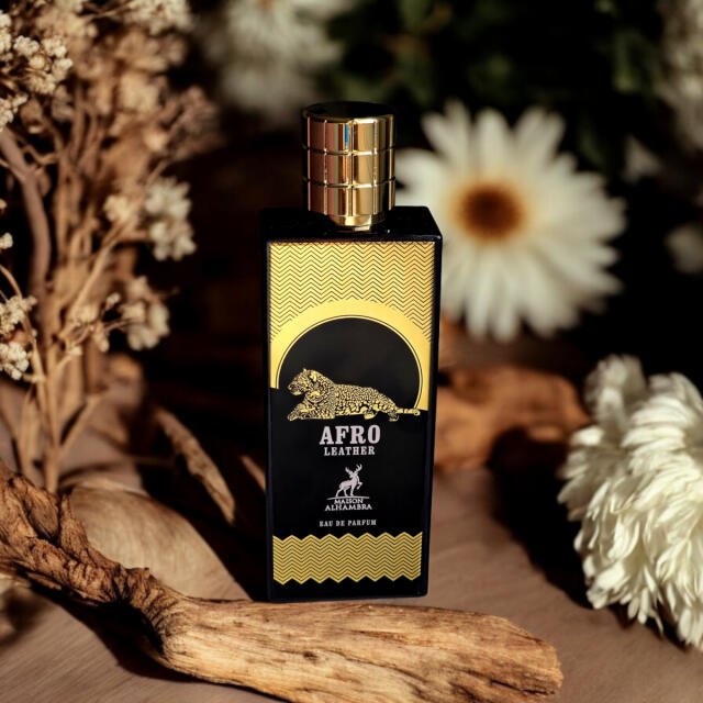 AFRO Leather de Maison Alhambra | Eau de Parfum 80ml – Intensidad Salvaje, Elegancia de Cuero Árabe - 1