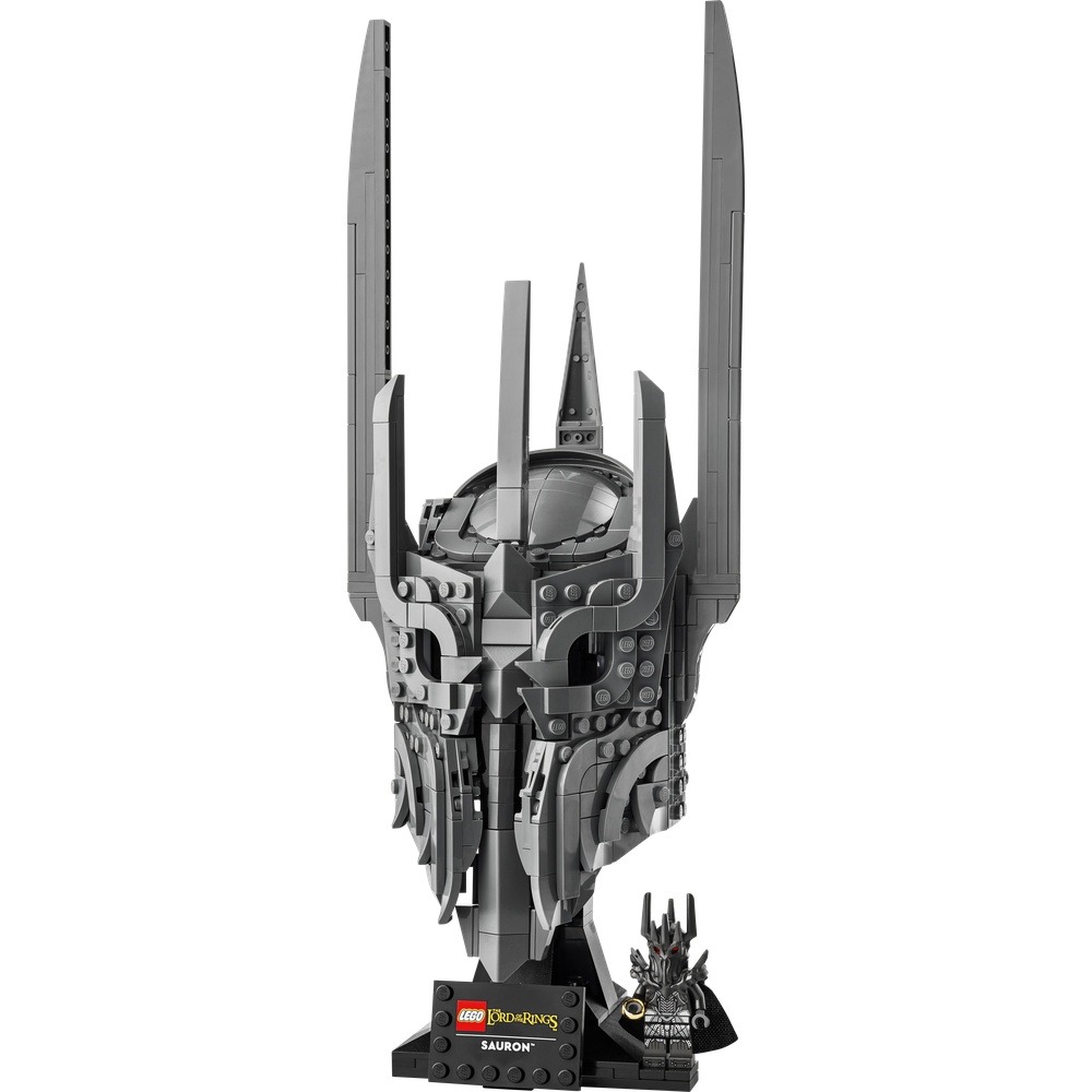 LEGO ICONS - EL SEÑOR DE LOS ANILLOS: CASCO DE SAURON, 11373, TIENDA CON LICENCIA OFICIAL, JUGUETES, LADRILLOS, BRICKS, PIEZAS, BLOQUES, CONSTRUCCIONES, ADULTOS, PELÍCULA, 100% ORIGINAL - 1