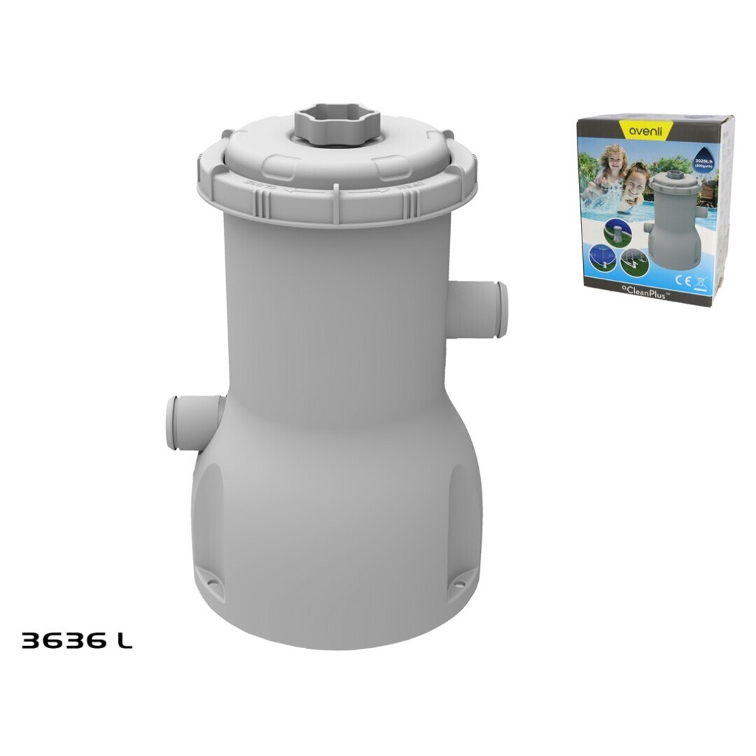YUMO HOUSE-Depuradora para piscina , 3028L/H con filtro incluido,29P416EU / Depuradora per a piscina, 3028L/H amb filtre inclòs ,29P416EU - 1