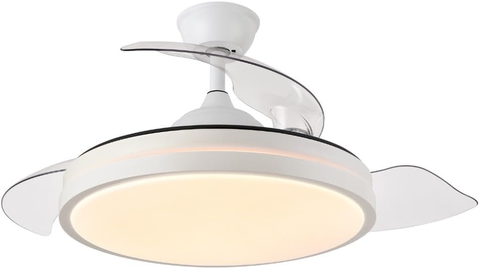 Ventilador de Techo FABRILAMP Esparta Blanco 48w 4080lm 3asp.desp 91d 3000-4000-6000k - 1