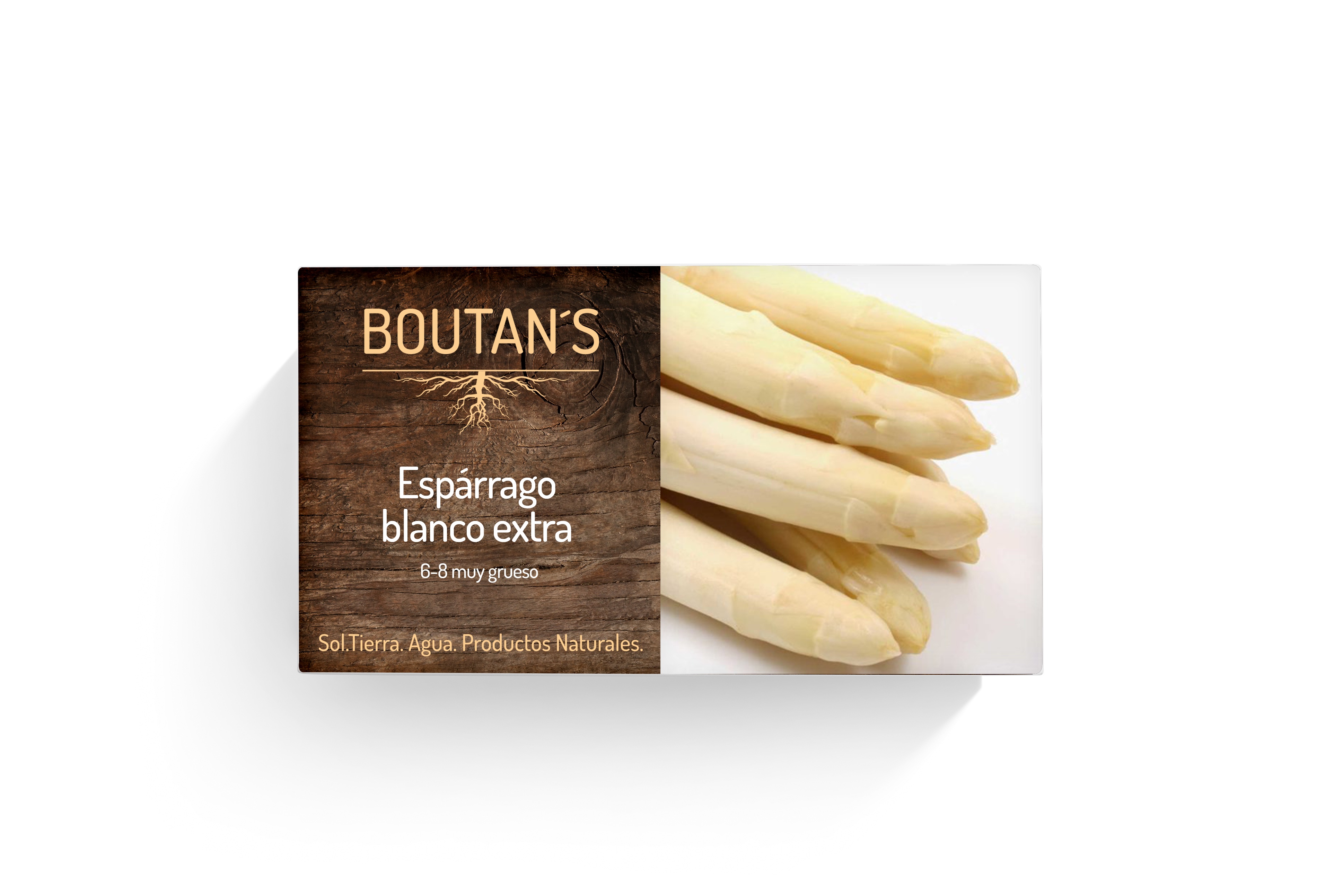 Espárragos blancos de Navarra extra gruesos, en conserva, lata 390 grs. (9-12 uds.) - Pack 3 Unidades - 1