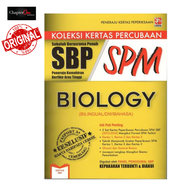 [cerdik] Koleksi Kertas Percubaan Sbp Spm - Biology 