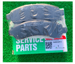 Original Perodua Front / Depan brake Pad - Perodua Myvi / Perodua Axia