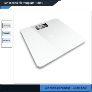 Cân Điện Tử Đo Cân Nặng Cơ Thể Chính Xác Cao Tải Trọng 180KG Dùng Pin Hoặc Sạc USB