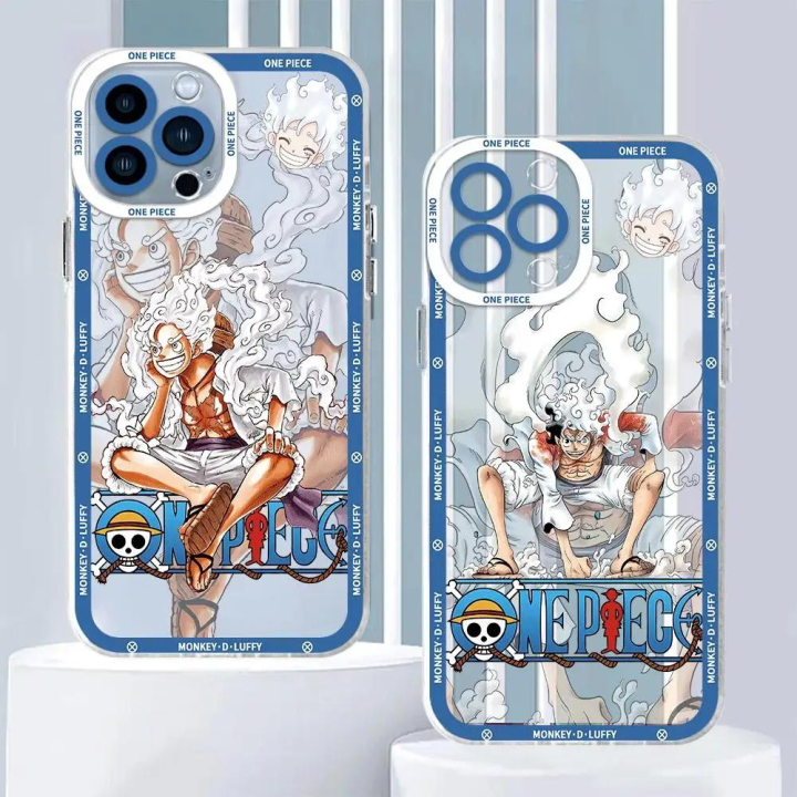 Case Cover For Huawei P40 Lite Nova 7i 6se Honor 20 Nova 5T Phone Casing  Transparent Silicone Case One Piece Luffy WANTED Classic Soft Cover Bumper 