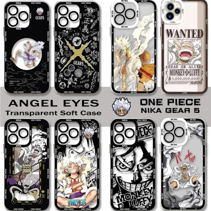 shell For Realme C53 C51 C67 C55 C35 C33 C30 C11 2021 C20 C12 C15 C21Y C25Y  C21 Case Luffy One Piece Soft Clear Silicone TPU Transparent Camera