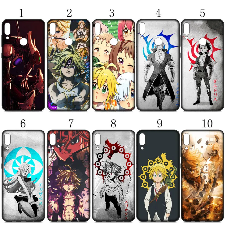 Silicone Cover G174 XC9 Anime Nanatsu no Taizai Seven Deadly Sins Soft Case  for iPhone 14