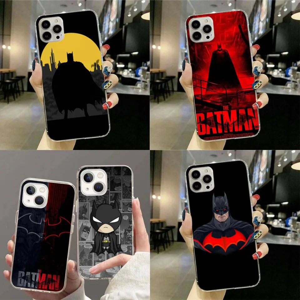SR-58 DC Comics Batman Silicon Case Casing for iPhone 5s 12 13