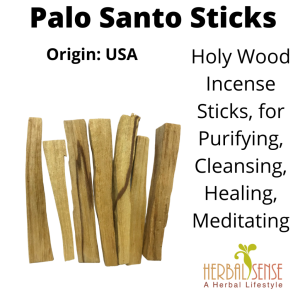 GEOMANTIC MARKET Peru Palo Santo Holy Wood Incense Sticks for Purifying Cleansing Healing Meditating Attract Good Ener. 100 Natural