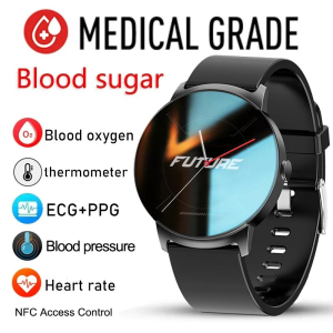 Renewed Vitality Outlet HL For Xiaomi Non-Invasive Blood Glucose Fashion Smart Watch Blood Pressure And Heart Rate Measurement Watch Body Temperature Sport Smartwatch