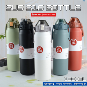 1300ML 316 Stainless Steel Theos Tumbler Mug Cup Theos Water Bottle Flask Drinking Sport Outdoor Large Capacity