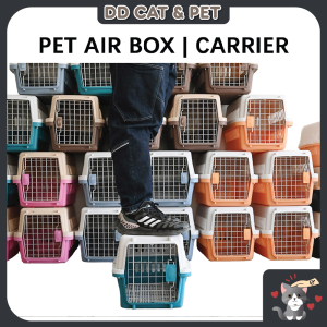 Mountain Village Rice Girl Pet Carrier Cat Cage Dog Portable Cage Pet Air Box Travel Box Hand Carry Cage Rabbit Sangkar Kucing Anjing DD CAT  PET