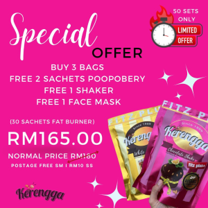 Pure Wellness Outlet Kerengga HQ Chocolate White Coffee Kurus Weight Management Diet Fat Burner