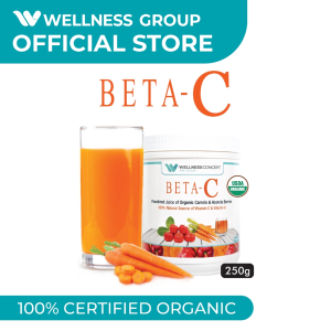 Pure Wellness Outlet ✧Beta-C 有机胡萝卜素 300g Natural Vitamin C Health Supplement 天然有机保健品 Anti Aging 抗老 排毒 Detox Uric Acid 尿酸 Immune Booster 免疫力❄