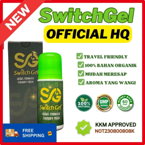 Wellness Corne Switch Gel Official HQ Ubat Gastrik Pedih Ulu Hati Masalah Angin Gerd Ulser Kembung Perut Buang Angin Dalam Badan
