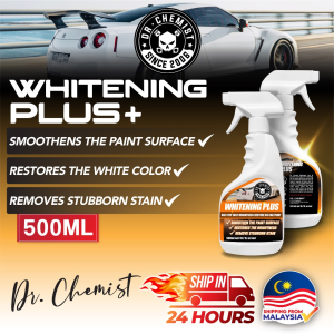 Ride Ready Store Whitening Plus White Car Shampoo 500ml Sabun Kereta Putih Stain Remover Wateark remover Super White and Shine