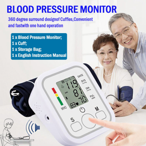 Renewed Vitality Outlet Blood Pressure Monitor Upper A Blood Pressure Monitoring Machine Reader Digital Automatic Home Use Measure Heart Rate
