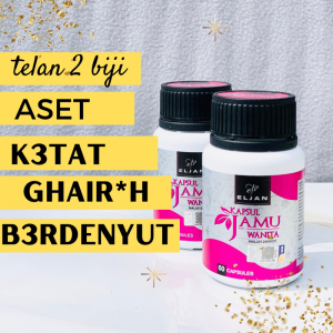 Wellness Corne Eljan Kapsul Jamu Wanita 60Kapsul Lulus KKM