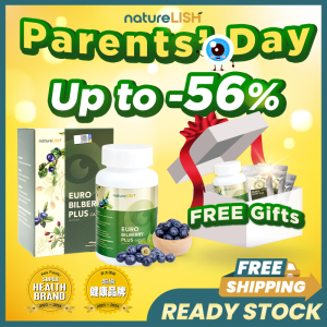 Naturelish Euro Berry Dry Eyes Vision Blue Light Supplement Cataract Anti Aging Floaters 李氏护眼越橘眼睛飞蚊症近视干眼白内障夜盲消减黑眼圈