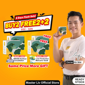 Wellness Corne 【OFFICIAL】Master Liv®Malaysia No.1 Liver Care Drink Fatty Liver Hepatitis Liver index Tireness Detox Bad Breathe